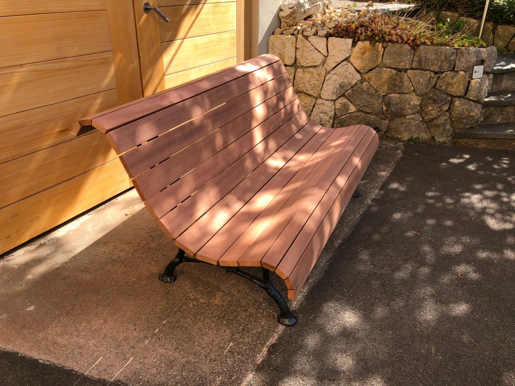 Panchine: Gartensitzbank restauriert – Nuovo (secondo la descrizione) da Günsberg venduto da zuber86 1
