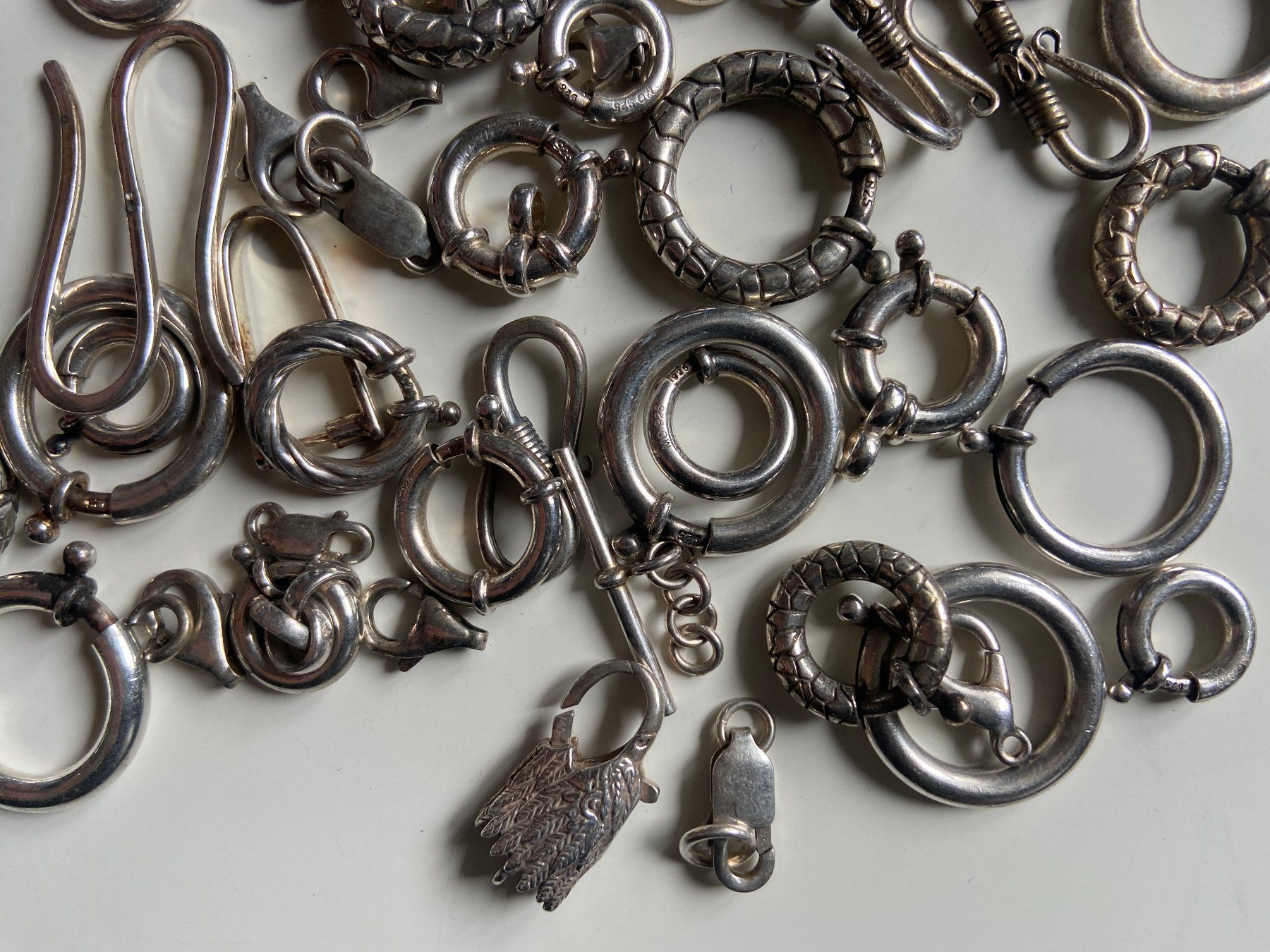 Sonstiger Schmuck: Silberteile Verschlüsse Sterling 925 – Gebraucht aus Unterkulm von esco 3