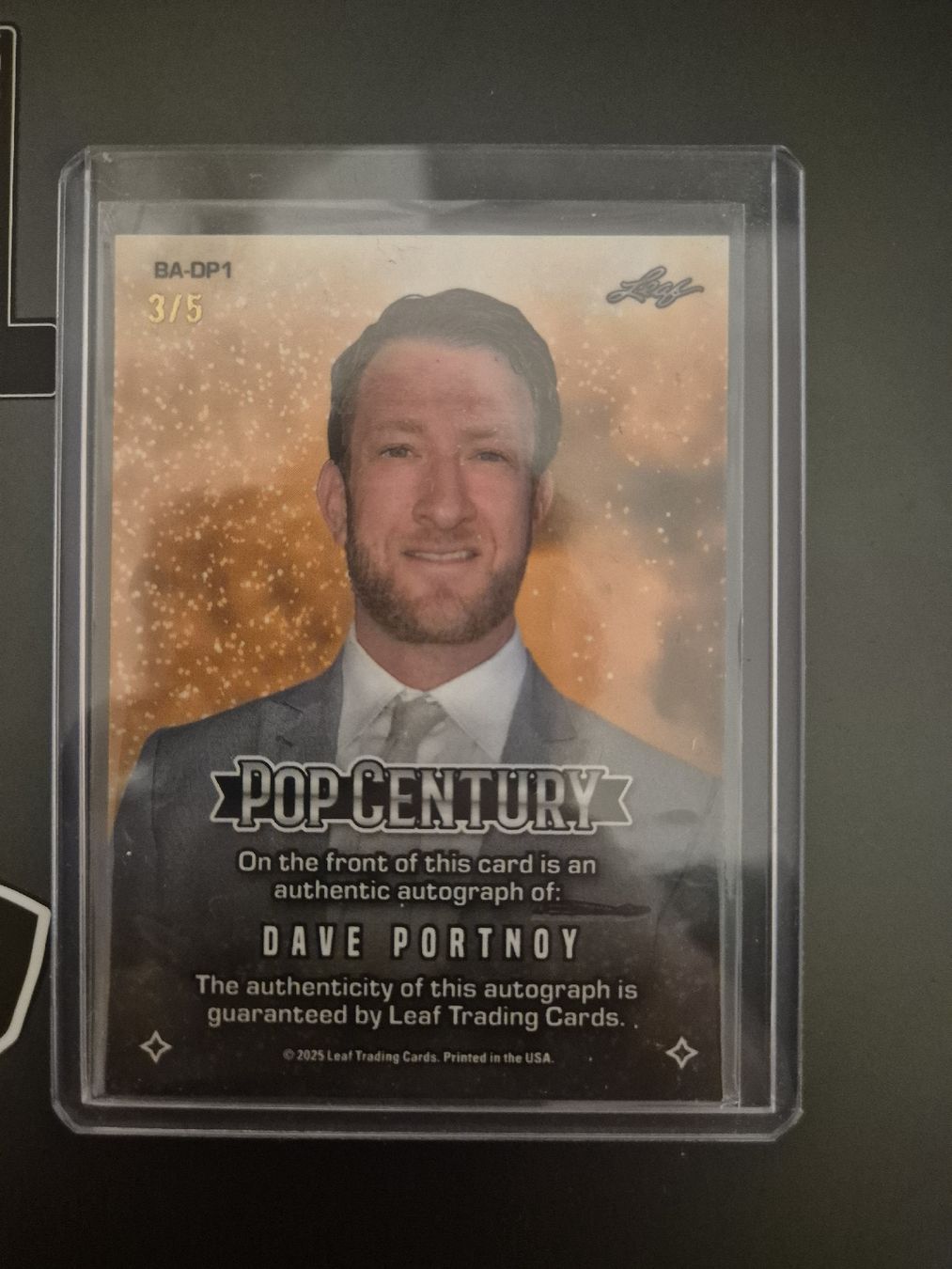 Carte collezionabili: Dave Portnoy Auto 3/5 – Nuovo (secondo la descrizione) da Wetzikon ZH venduto da jas_c5d8 1