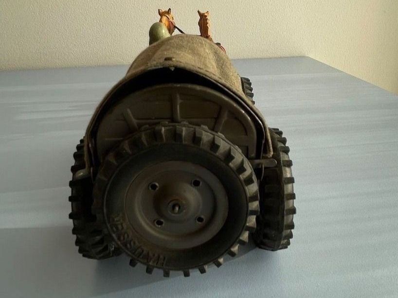 Elastolin Jouets: Äußerst Selten FELDWAGEN-HAUSSER – D'occasion à Savosa par Accipe_Oblatam 5