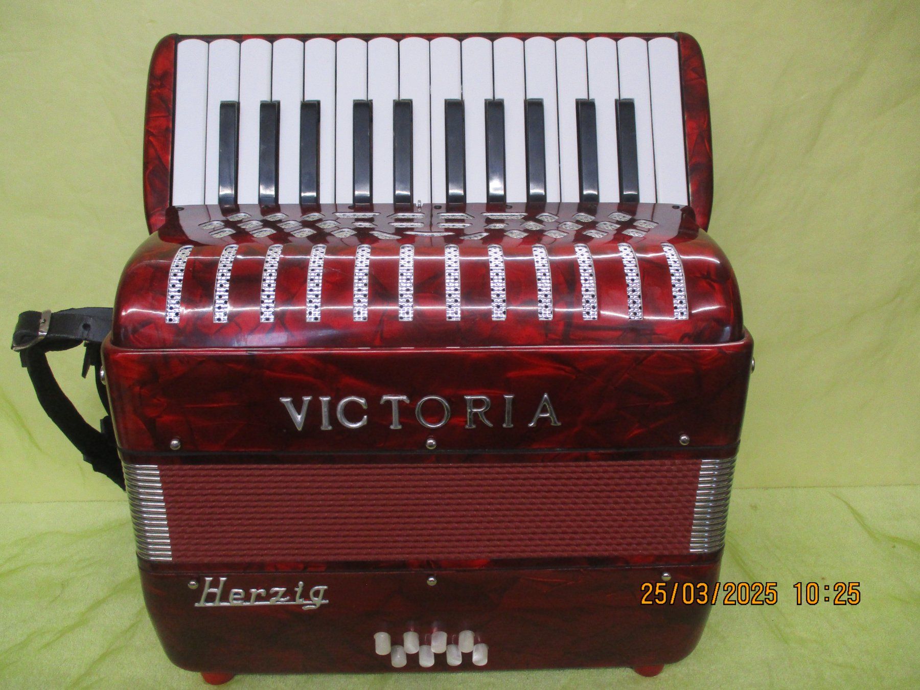 Victoria Musikinstrumente: Akkordeon Victoria V 26 – Gebraucht aus Jegenstorf von Oktavio