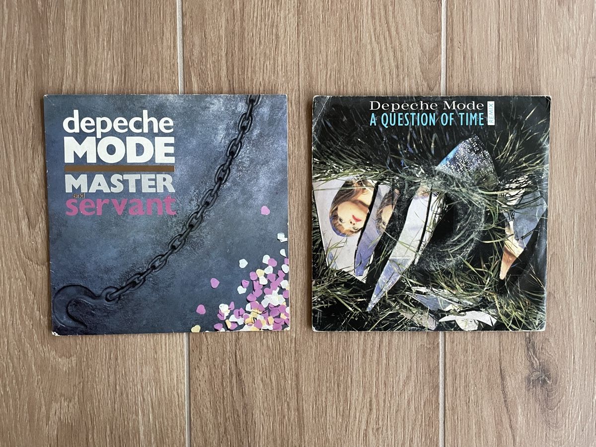 Dischi in vinile: 2 vinyles 45t. Depeche Mode – Usato da Lonay venduto da ju-71