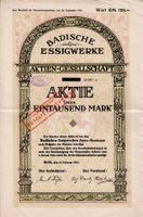 Badische Essigwerke AG