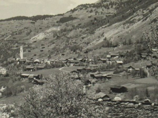 Cartoline postali: Saas im Prätigau , Kirche 1931 – Usato da Grenchen venduto da Bluemchen1900