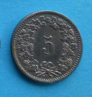 5 Rappen 1971