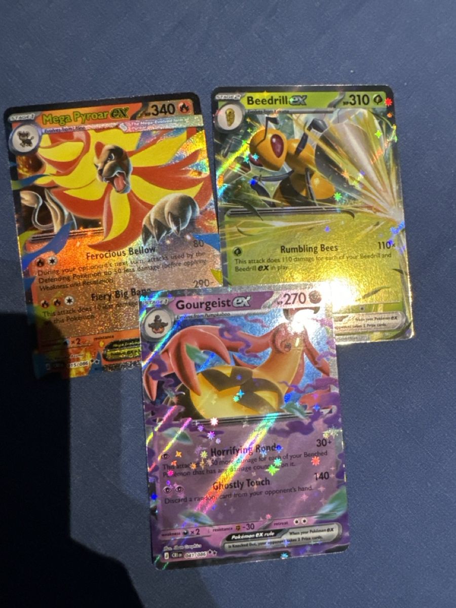 Pokémon Carte collezionabili: Pokemon (3x EX Karte) – Nuovo (secondo la descrizione) da Sirnach venduto da lot_p8p5