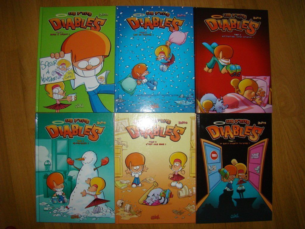 Comics: BD, Les p'tits Diables tome 1 à 22 – Neu (gemäss Beschreibung) aus Lussery-Villars von pousinete02