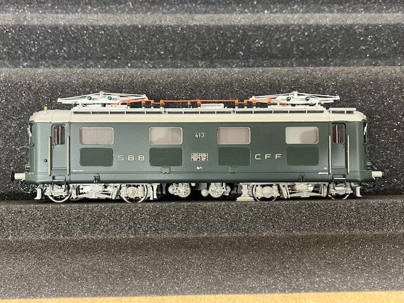 Lemaco Modelleisenbahnen: SBB Re 4/4 I Lemaco DC – Gebraucht aus Büsserach von ModellbahnDepot 1