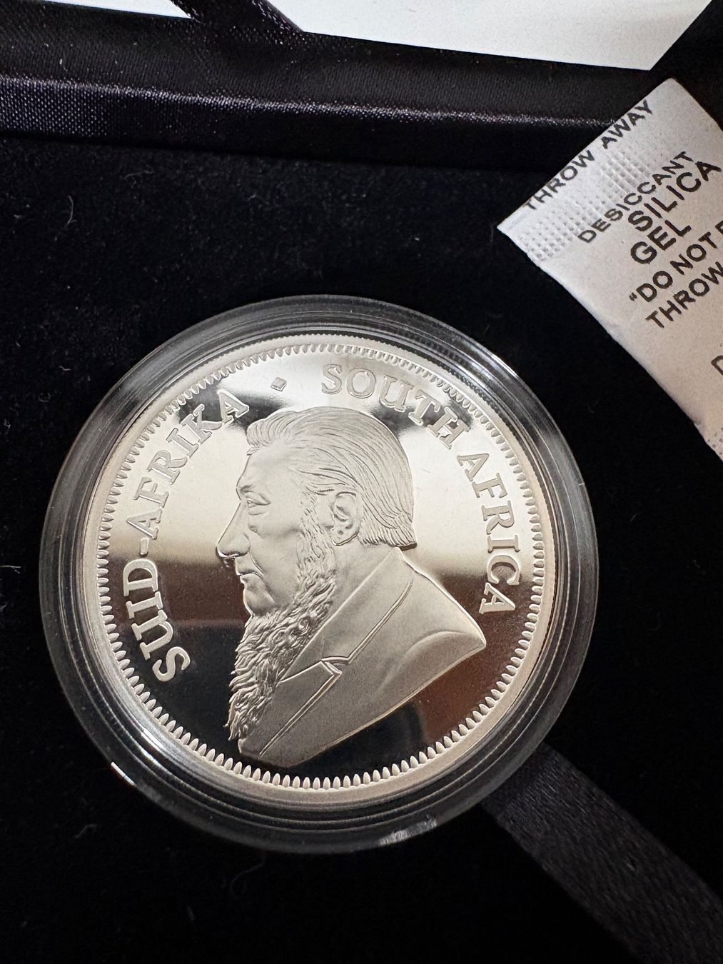 Tutti le monete: Krügerrand Polierte Platte 2019 Silber – Nuovo (secondo la descrizione) da Nottwil venduto da MaBi10 1