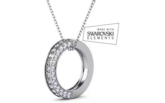 Swarovski Catenine: Kette  mit Swarovski Elements – Nuovo e nell'imballaggio originale da Bottenwil venduto da anh_5brz