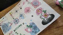 Jolies fleurs a monter