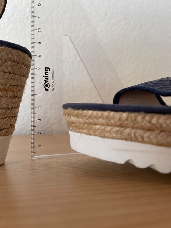 Tamaris Chaussures femmes: VIGUERA(Sp) 40 neu /NP109CHF Pumps 8-4 Espadrilles aus Leder – Neuf (Voir description) à Kölliken par Prscoo 6