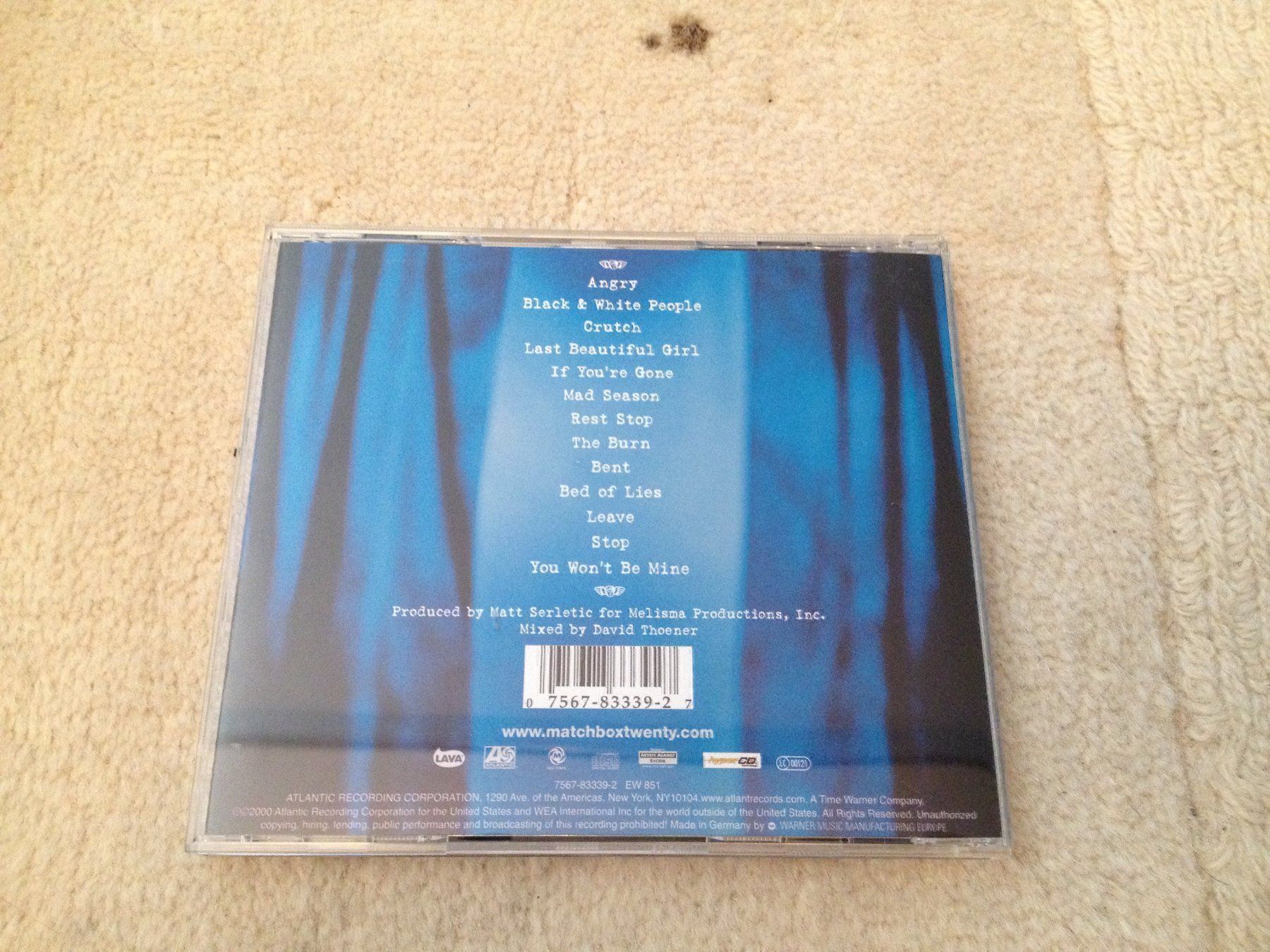 CD: MATCHBOX TWENTY – Usato da Wagenhausen venduto da Novafreund283 2