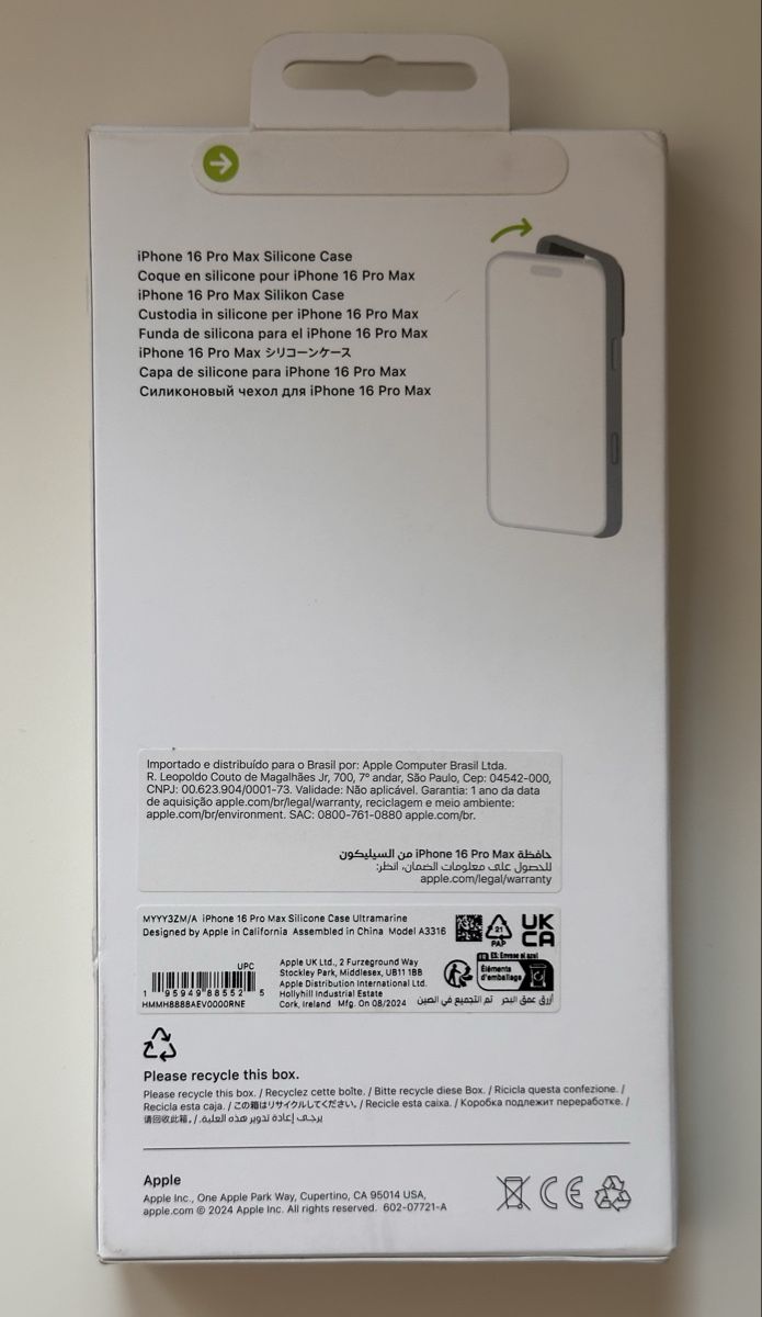 Apple Handys / Smartphones: Apple Hülle iPhone 16 Pro Max NEU/OVP – Neu und originalverpackt aus Bremgarten AG von vom_ss66 3