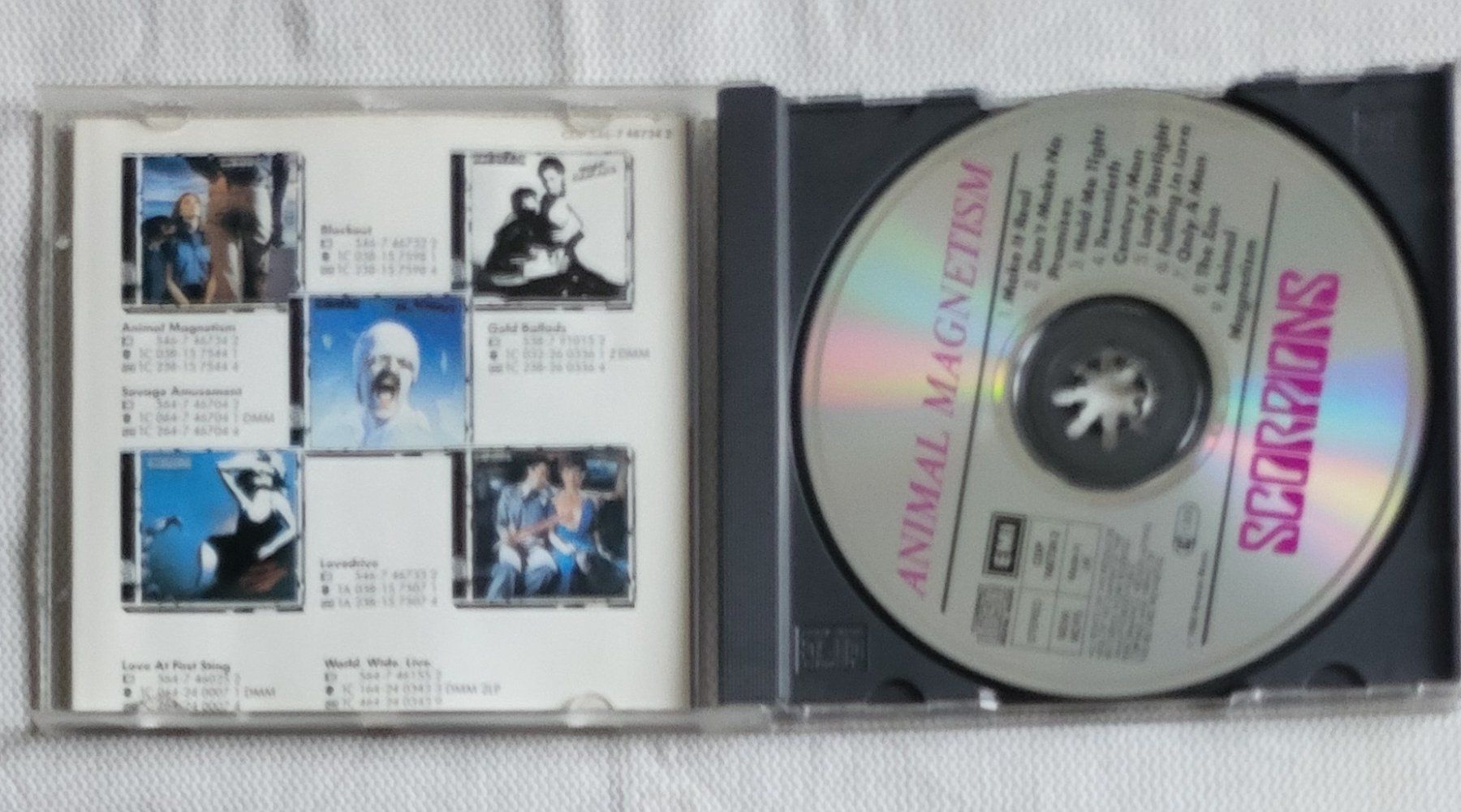 CD: Scorpions - Animal Magnetism – Usato da Villars-sur-glane venduto da Epsilonhike 2