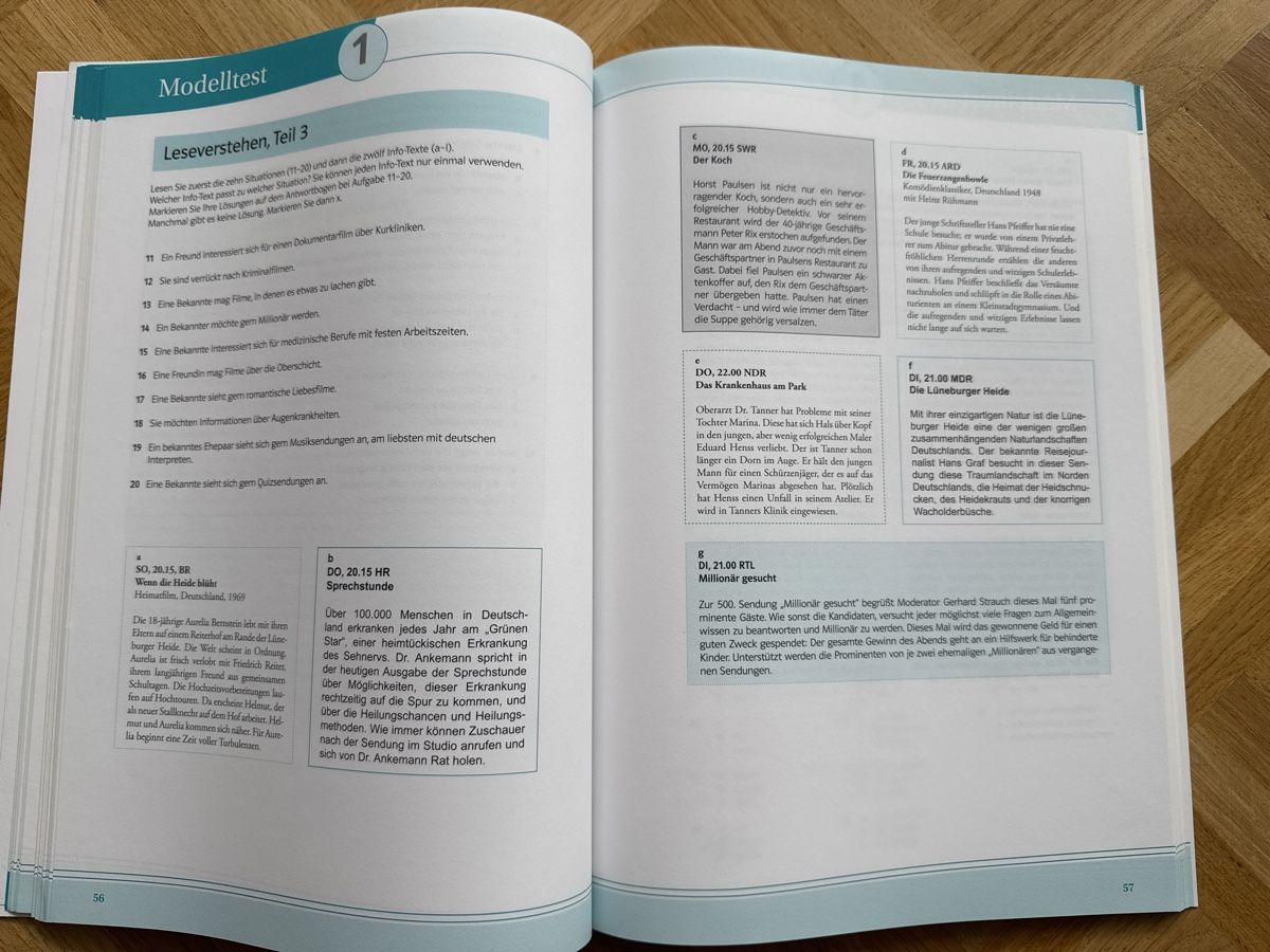 Libri: Mit Erfolg zu telc Deutsch B2 Testbuch – Usato da Gossau ZH venduto da che_q7f9 3