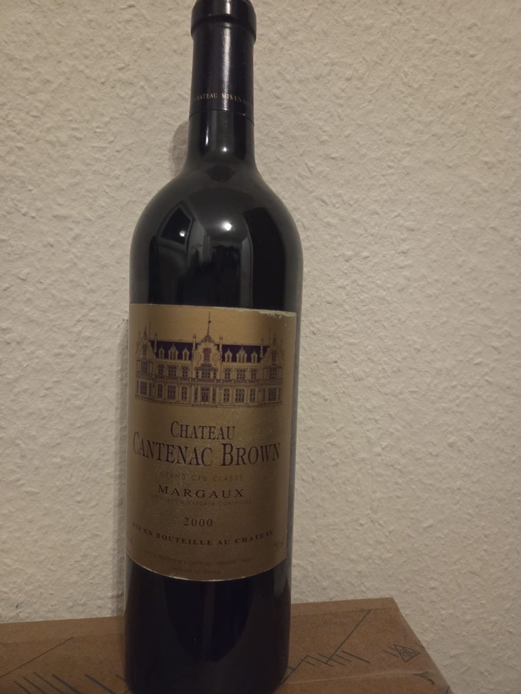 Vino: Chateau Cantenac Brown, Margaux 2000 – Nuovo e nell'imballaggio originale da Rorschach venduto da Migue17