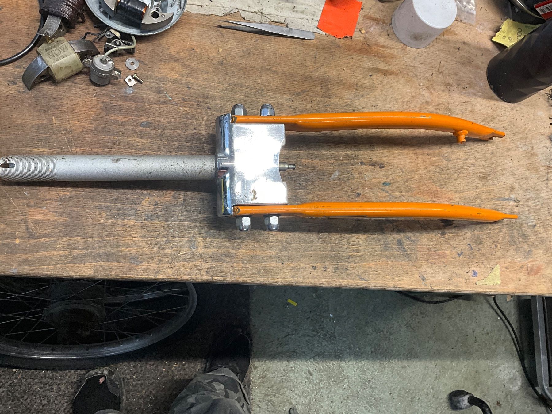 Rixe Ciclomotori: Mofa Gabel Rixe NEU! – Nuovo (secondo la descrizione) da Nussbaumen AG venduto da Mustang66 3