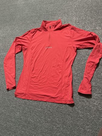 Descente Funktionsshirt rot mit Reissverschluss Damen