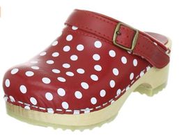 Sanita Wood-Scarlett Kids  Clogs Gr. 26