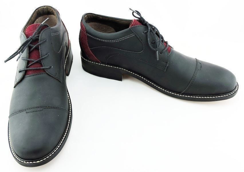 Scarpe da uomo: Herren Leder Schnürschuhe Grösse EU 43 – Nuovo e nell'imballaggio originale da Rengg venduto da WSMSports 4
