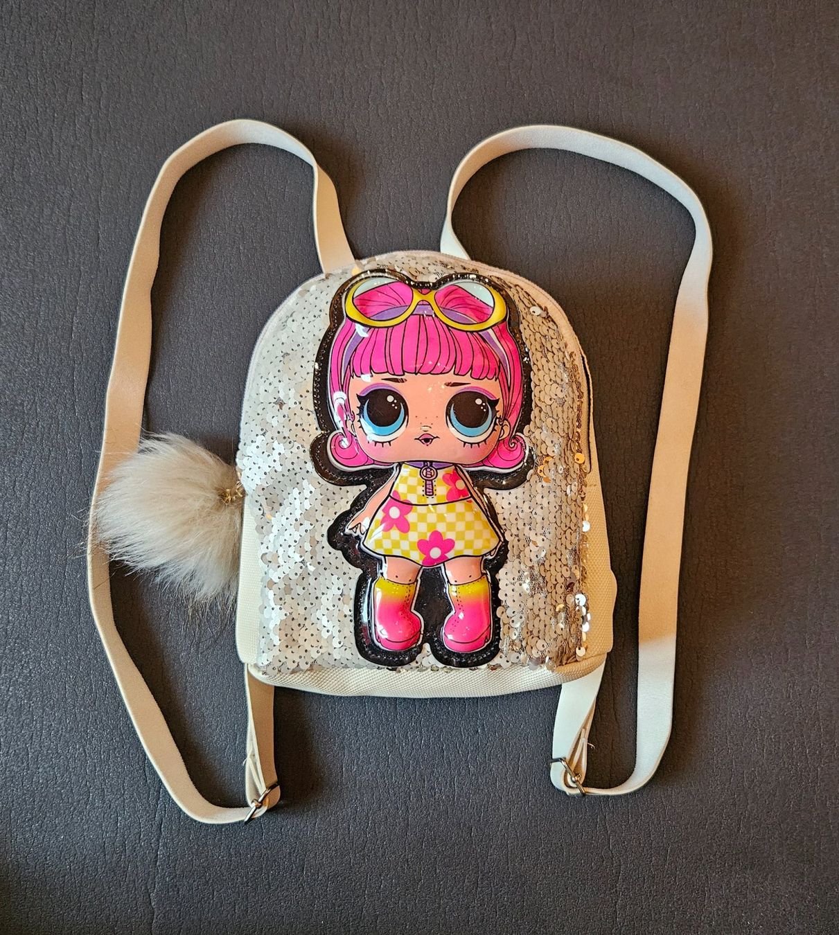 Kindertaschen: Kleiner Pailettenrucksack – Gebraucht aus Staffelbach von Frisco77