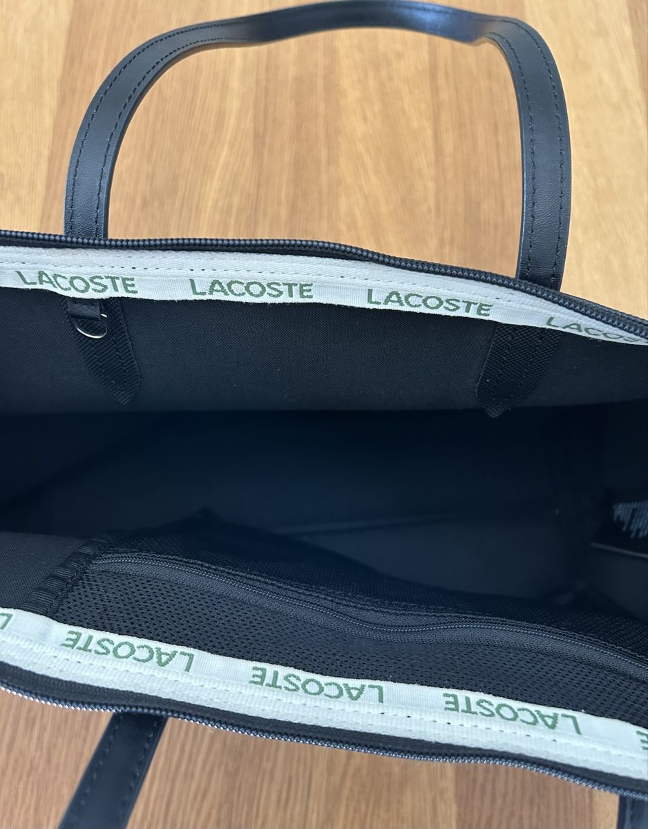 Lacoste Borse da donna: Lacoste Shopping Bag in Schwarz – Usato da Schwarzenbach SG venduto da bienchen22 4