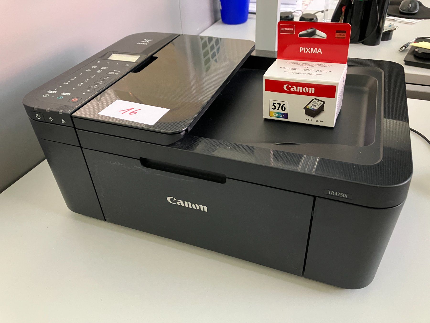 Canon Drucker: Canon TR4750i Multifunktionsdrucker mit Tintenpatrone – Gebraucht aus Gamprin-Bendern von AlexM73