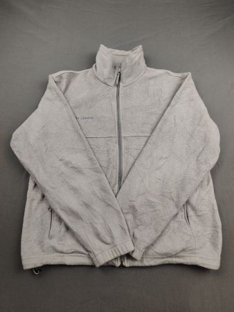 COLUMBIA | veste grise polaire zippée | M homme