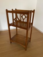 Antiker Zeitungsständer / Büchergestell aus Holz