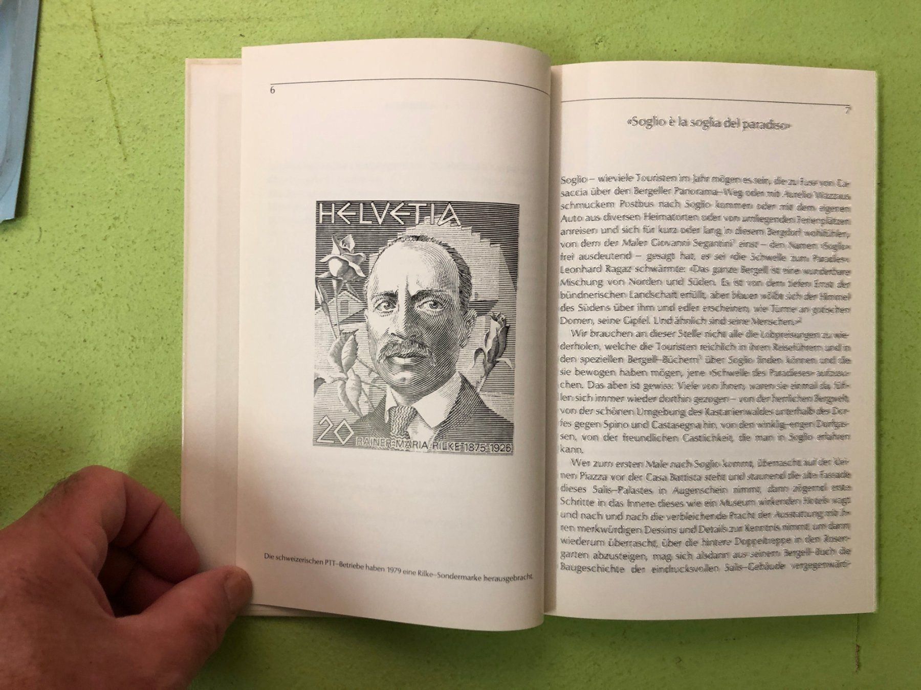Libri: H.-J. Barkenings: Rilke in Soglio – Usato da Zürich venduto da allp 3