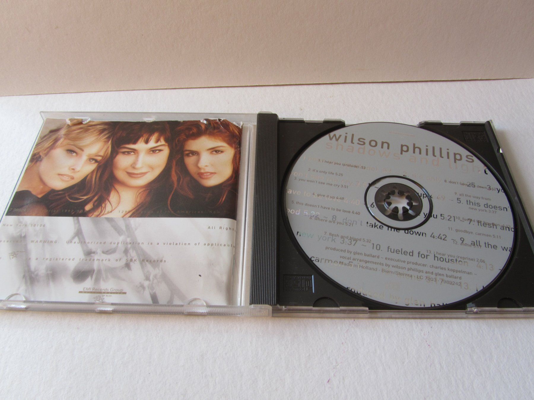 CDs: Wilson Phillips, CD, shadows and light – D'occasion à Weiningen ZH par dietsch57 3
