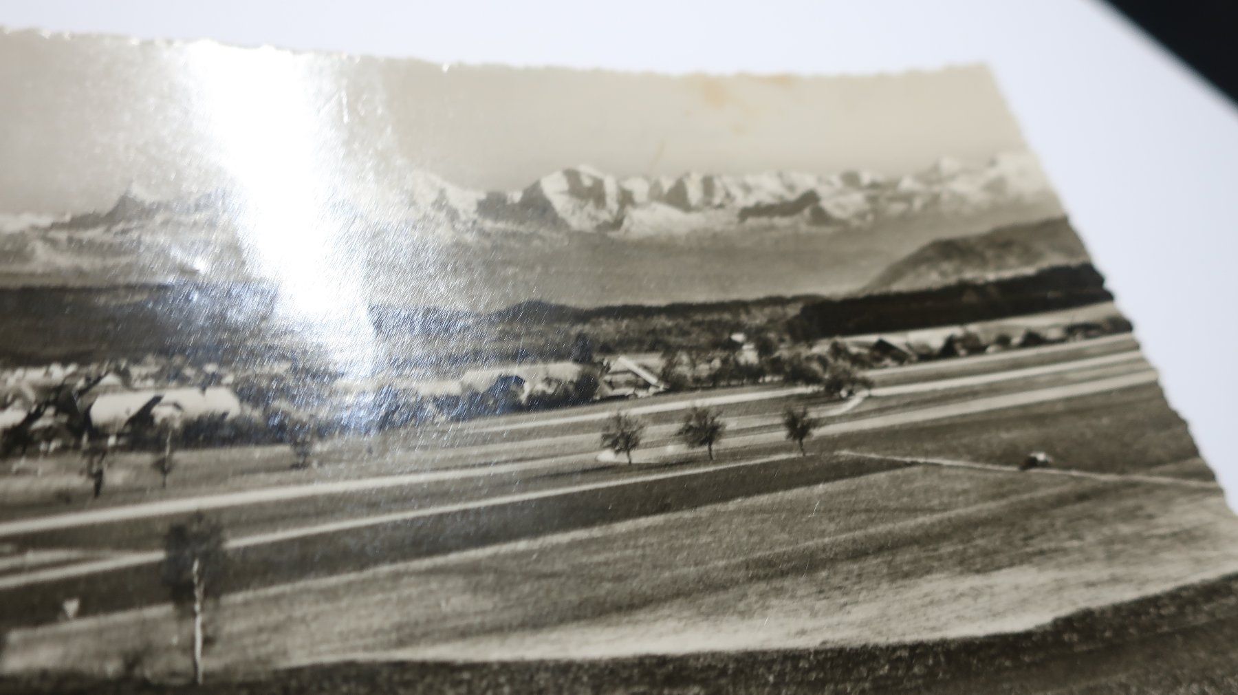 Cartoline postali: Oberlindach und die alpen 1955 – Usato da Cormoret venduto da Pascalll2001 3