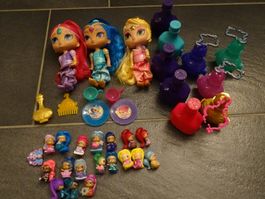 Shimmer & Shine Spielfiguren Puppen Set mit Zubehör