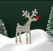 Brosche Rudolf ( perfektes Geschenk für Weihnachten )