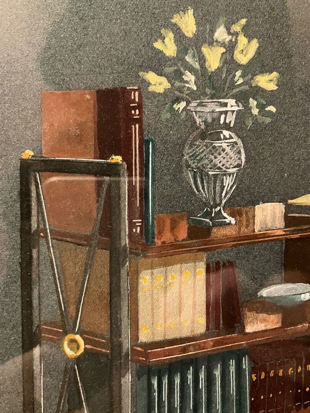 Foto & Immagini: Interieur Gouache Aquarell André Roy – Usato da Zürich venduto da Byron 3