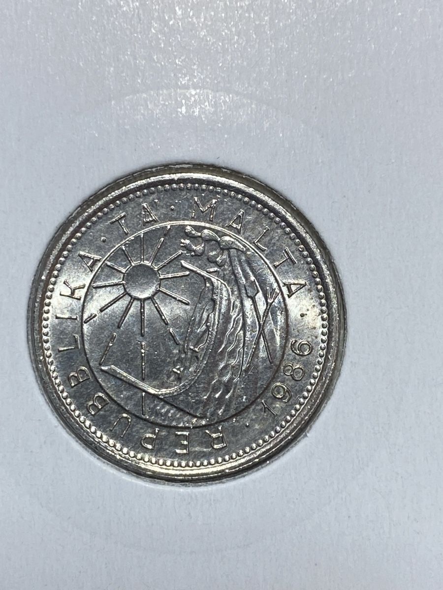 Tutti le monete: Malte - 10 cents - 1986 – Usato da Payerne venduto da Mike1682 1