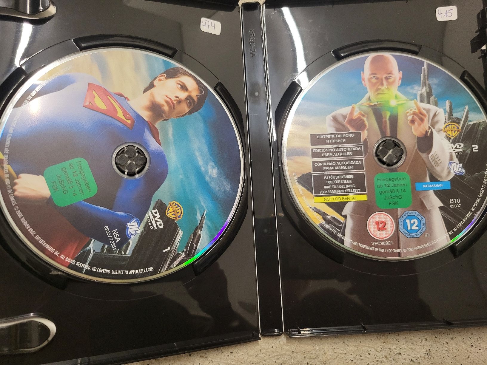 Alle DVDs: Superman Returns - 2-Disc Edition - DVD - Top Zustand! – Gebraucht aus Oberneunforn von Sarah_Luca 2