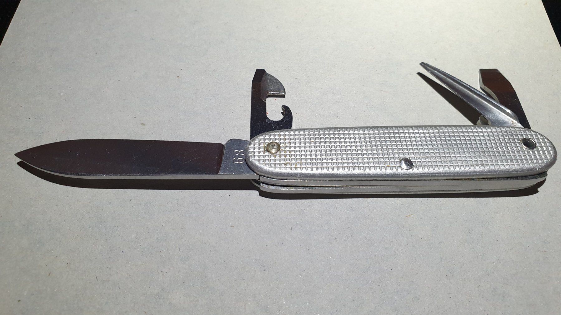 Victorinox Taschenmesser: Elsener Militar 68 Alox Sackmesser – Gebraucht aus Val D Illiez von SnowRoof 3