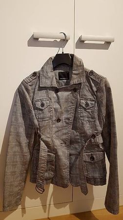 Jacke in Karooptik