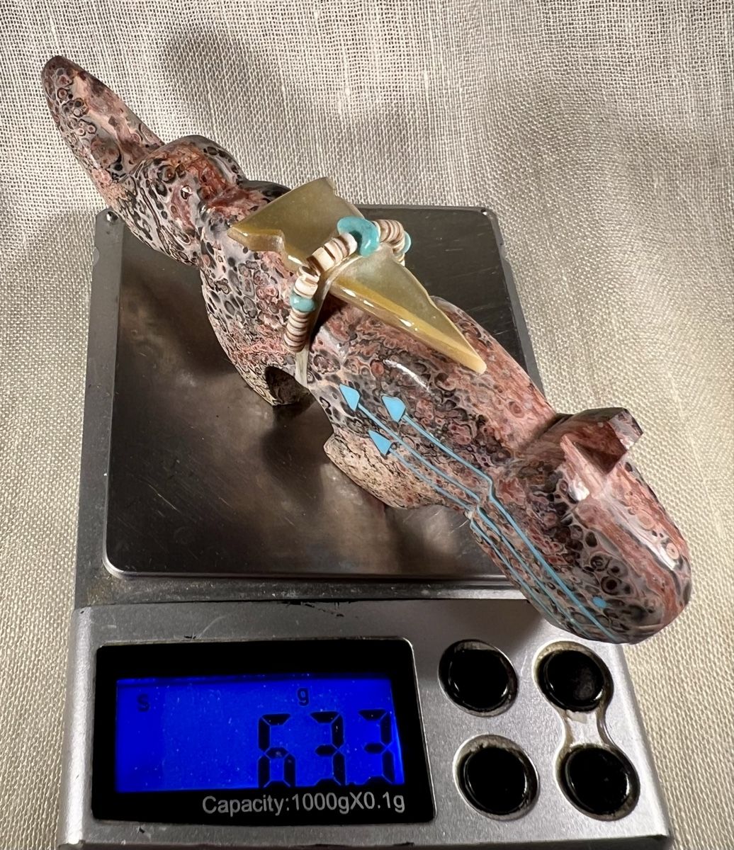Figuren: Fétiche Zuni Authentique Puma en Jaspe Léopard Rareté – Neu (gemäss Beschreibung) aus Genève von DELIRBEADS 9