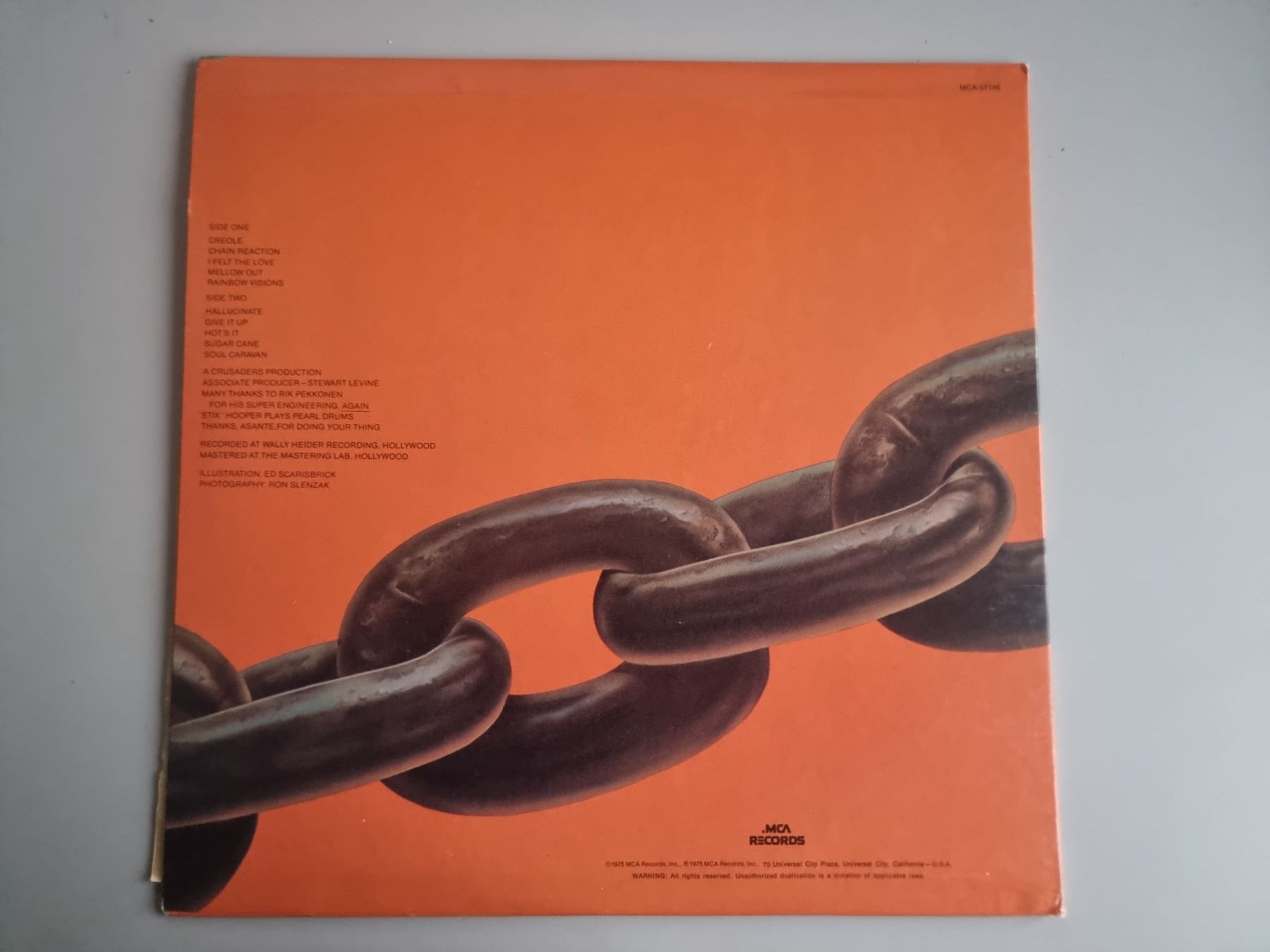 Dischi in vinile: LP The Crusaders – Chain Reaction, Aktion ab 1.00 Fr. – Usato da Schaffhausen venduto da Kellerrassel 2