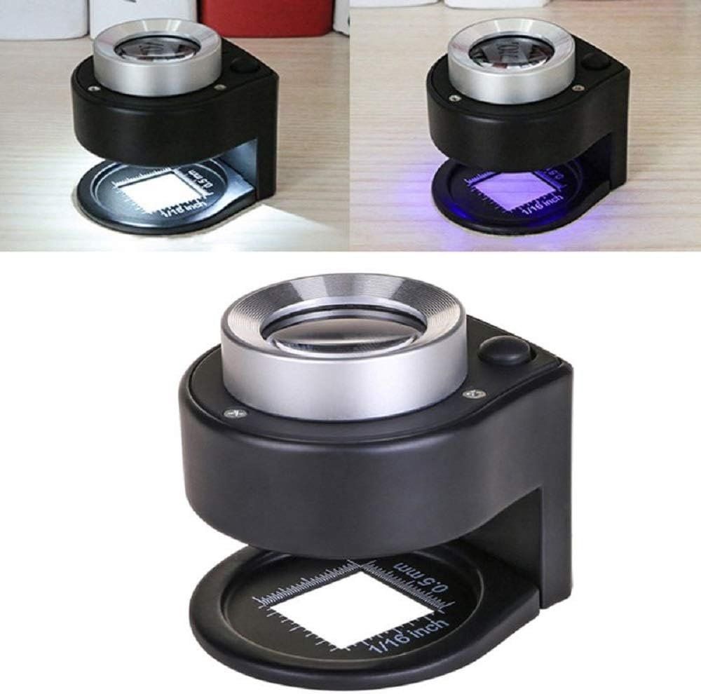 Altro per Ottica: 30X Metall Lupe mit 3 LED + 3 UV – Nuovo e nell'imballaggio originale da Châtelaine venduto da topshop.switzerland 5