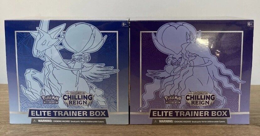 Pokémon Sammelbilder & Trading cards: 2021 Pokémon Sword & Shield Chilling Reign Elite Trainer Box – Neu und originalverpackt aus Matzendorf von SwissMagicKarten 1