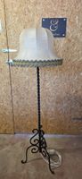 Vintage Schmiedeeisen Stehlampe