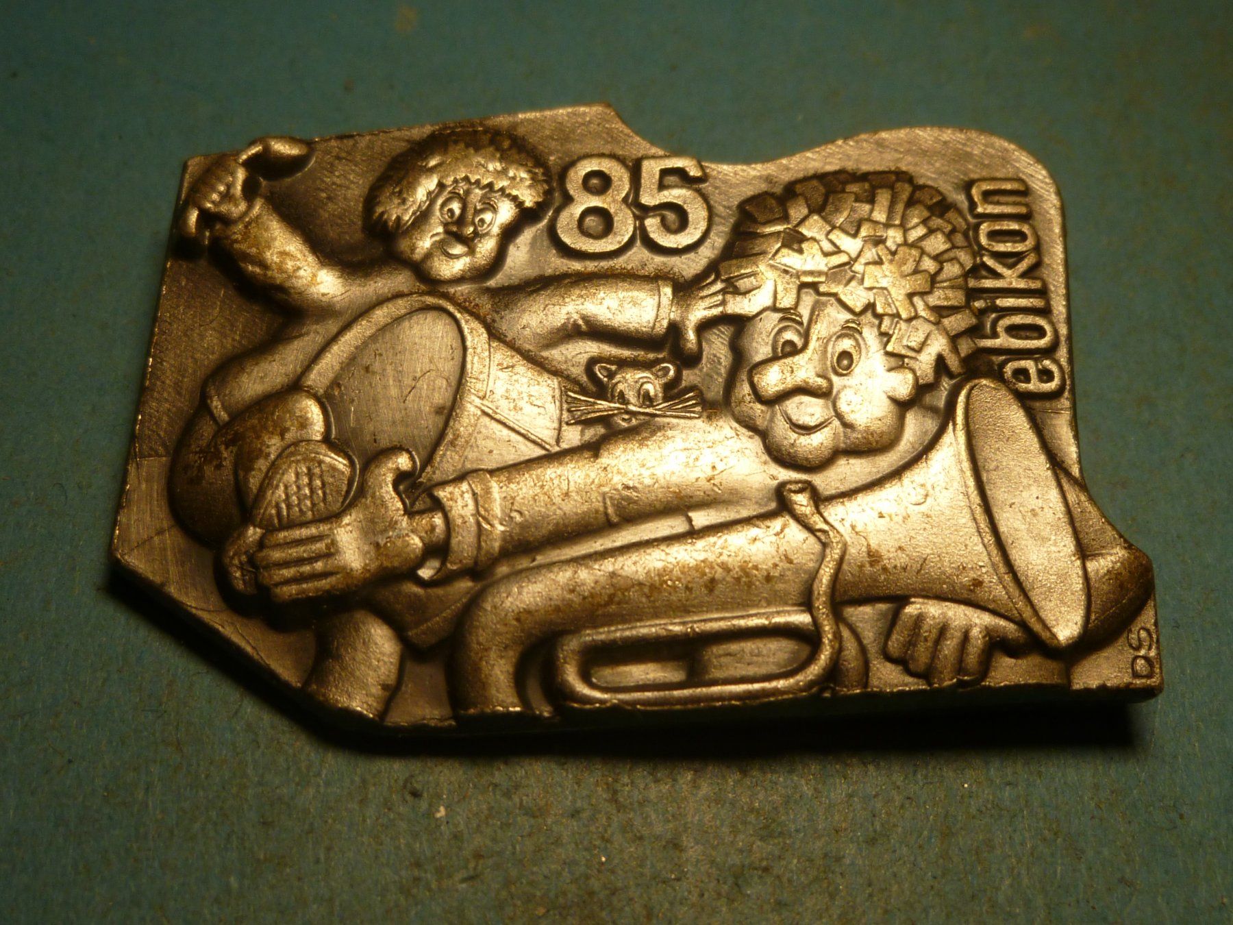 Placchette & Badge: EBIKON 1985 SILBER – Usato da Ried (Muotathal) venduto da Mandarin02