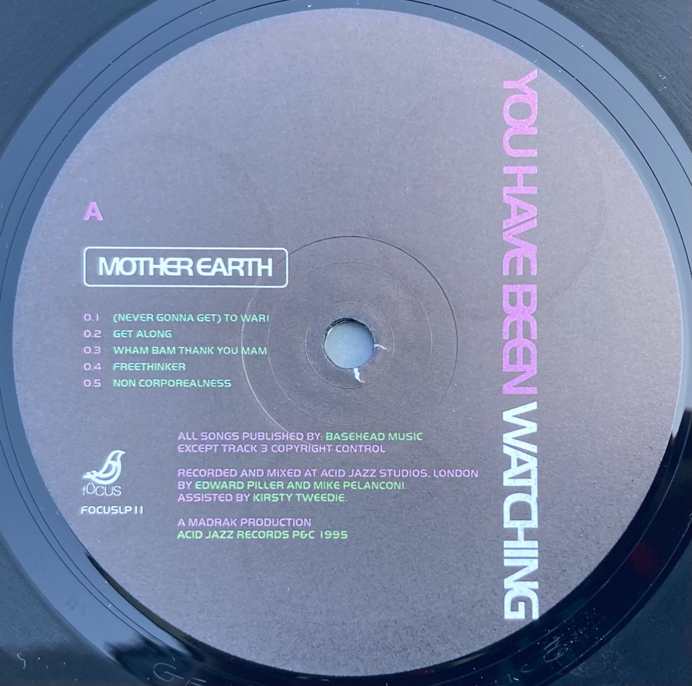 Dischi in vinile: MOTHER EARTH - YOU HAVE BEEN WATCHING – Usato da Poliez-Pittet venduto da Newtown-Records 3