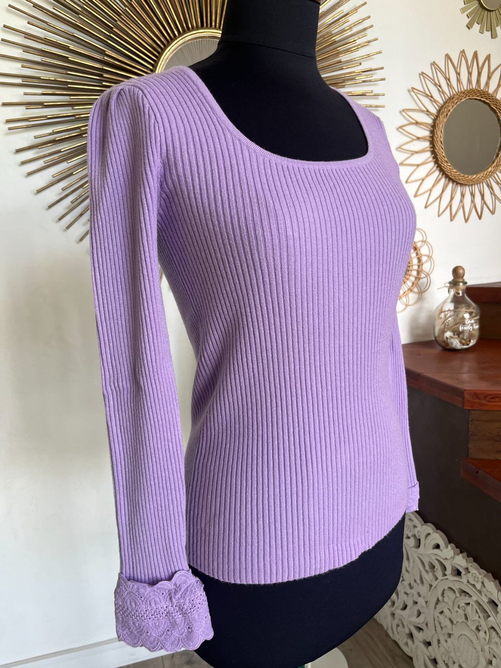 Maglioni & Felpe: Pull Lilas FELHOO S – Nuovo (secondo la descrizione) da Seiry venduto da vanille08 5