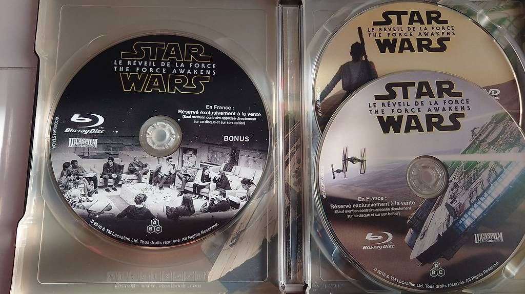 Alle DVDs: Star Wars 7 Blu-ray+Dvd Steelbook – Gebraucht aus Cugy VD von Twinsen93 2
