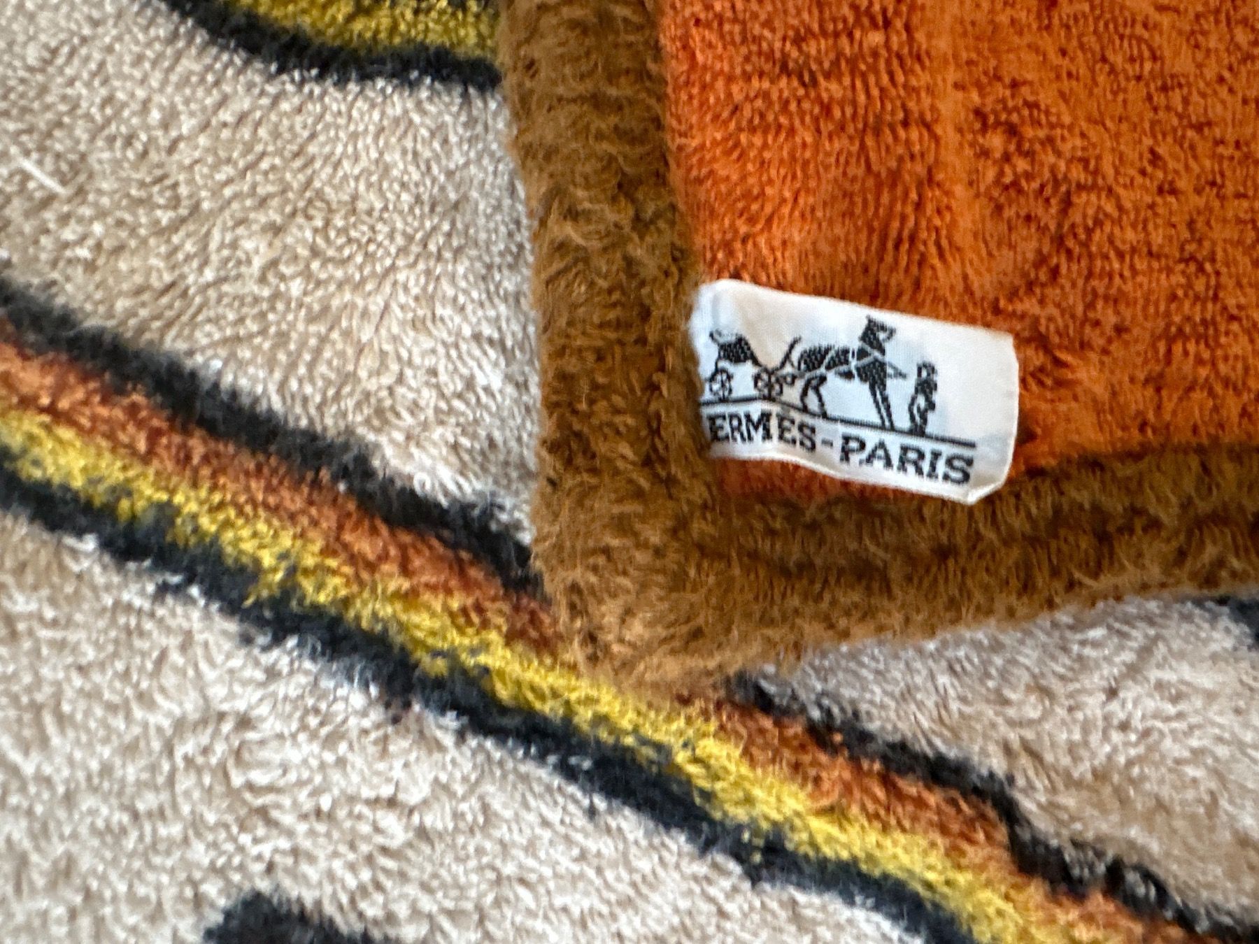 Hermès Teli da bagno: Strandlaken Tapis de Bain Hermès – Usato da Bern venduto da DingDong76 3
